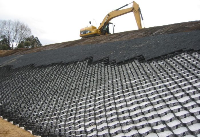 Presto GEOWEB Slope Protection System